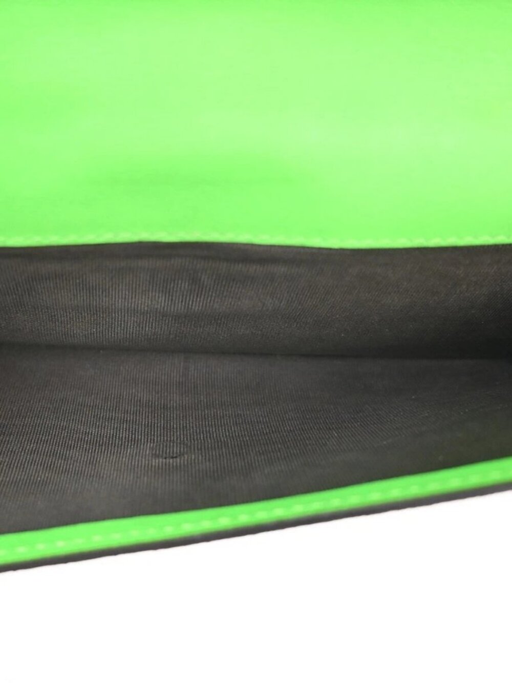 GUCCI GG heart Bifold Long Wallet Supreme Leather Green Beige GHW 01KC911 - Picture 14 of 15